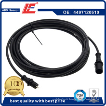 Auto Truck ABS Sensor Truck Anti-Lock Braking System Transducer Indicator Connection Cable 4497120510, 5.20162, 1505061, 58110890, 5021170145 pour Renaut, Scania